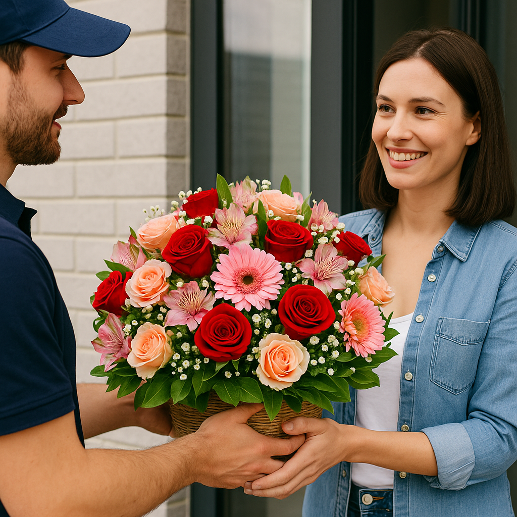 Entrega de flores el mismo día en Ciudad de México